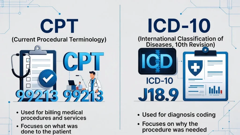 CPT vs ICD-10